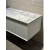 Тумба Latte 037 white-matt 120 см з умывальником Sence консольная купить в САНН Одесса