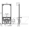 Монтажна рама для біде 510x100x1120 купить в САНН Одесса, изображение 2