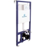 Инсталляция Koller Pool Dune 1200SL + Integro Cosmo Chrome панель смыва + подвесной унитаз Round SMART купить в САНН Одесса, изображение 3