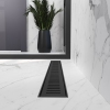 Трап лінійний AQUA 70cм та решіткою Line mattblack купить в САНН Одесса, изображение 3