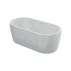 Ванна акрилова окремостояча суцільнолита PureLine 1600x800 White з сифоном купить в САНН Одесса, изображение 2