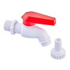 Пивной кран PVC (White+red) Plamix PVI-1/2" (PM0631) купить в САНН Одесса, изображение 4