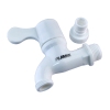 Кран для холодной воды PVC (White) Plamix PVS-1/2" (PM0632) купить в САНН Одесса