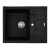 Мийка кухонна Haiba HB8210-G226 Black 620x500x200 (HB0983)