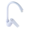 Смеситель для кухни PLAMIX OSCAR-011 white (без подводки) (PM0615)