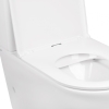 Унитаз-компакт Qtap Robin безободковый с сиденьем Soft-close QT13222141ARW, изображение 7
