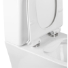 Унитаз-компакт Qtap Virgo безободковый с сиденьем Soft-close QT18222169ARW, изображение 4