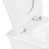 Унитаз подвесной Qtap Virgo безободковый с сиденьем Soft-close QT1833051ERW, изображение 5