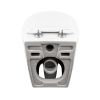 Унитаз подвесной Qtap Leo безободковый с сиденьем Soft-close QT11331002ERW, изображение 4
