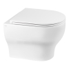 Унітаз підвісний Qtap Aries безобідковий з сідінням Soft-close QT0333063ERW, зображення 11