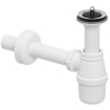 Сифон для раковины VIEGA 1 1/2″ x 1 1/2″ пластик белый бутыл. с/г 137182, изображение 2