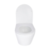 Унитаз подвесной Qtap Swan безободковый Ultra Quiet с сиденьем Soft-close QT16335179W, изображение 12