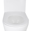Унитаз подвесной Qtap Swan безободковый Ultra Quiet с сиденьем Soft-close QT16335179W, изображение 7