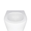 Унитаз подвесной Qtap Swan безободковый Ultra Quiet с сиденьем Soft-close QT16335179W, изображение 8
