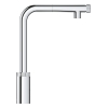 Змішувач для кухні з висувним виливом Grohe Eurosmart New (31613000), изображение 3