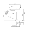 Змішувач для умивальника Koer KB-12007-05 (Колір чорний) (KR3443) купить в САНН Одесса, изображение 2