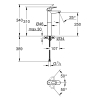 Змішувач на стільницю для раковини XL-розміру Grohe BauLoop (23764000), изображение 2