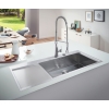 Мийка кухонна Grohe EX Sink K1000 (подвійне крило зліва) (31582SD0), изображение 4