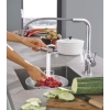 Змішувач для кухні з висувним виливом Grohe Essence New (30270000), изображение 7