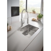 Мийка для кухні із нержавіючої сталі Grohe K700U (31574SD1), изображение 8