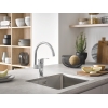 Мийка для кухні із нержавіючої сталі Grohe K700U (31574SD1), изображение 2