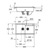 Композитна мийка для кухні Grohe K500 (31649AP0), изображение 2