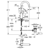Змішувач для раковини L-розміру Grohe BauLoop (23763000), изображение 2