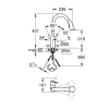 Змішувач для кухні з висувним виливом Grohe Zedra (32294002), изображение 4