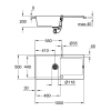 Композитна мийка для кухні Grohe K500 (31645AT0), зображення 2