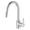 Змішувач для кухні з висувним виливом Grohe Eurostyle Cosmopolitan (31482003), изображение 2
