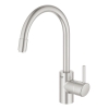 Змішувач для кухні з висувним виливом Grohe Concetto new (32663DC3), изображение 3