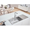 Мийка кухонна Grohe EX Sink K1000 (подвійне крило зліва) (31581SD0), изображение 2