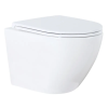 Унітаз підвісний Mixxus Premium Ellipse-0303-R 520x365x360mm, система змиву Rimless (MP6463)