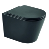 Унітаз підвісний Mixxus Premium Bevel-0301-R Black 515x355x365mm, система змиву RIMLESS (MP6471)