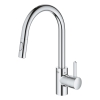 Змішувач для кухні з висувним виливом Grohe Eurosmart Cosmopolitan (31481001), изображение 4