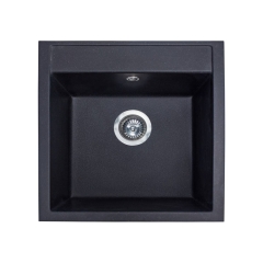 Кухонная мойка BODRUM 510 black shine Miraggio