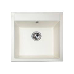 Кухонная мойка BODRUM 510 white Miraggio