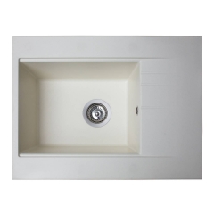 Кухонная мойка BODRUM 650 white Miraggio