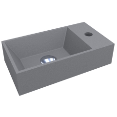 Умывальник COPPER 400 MIRASTONE GRAY Miraggio
