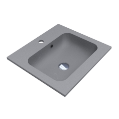 Умывальник DELLA 500 MIRASTONE GRAY Miraggio