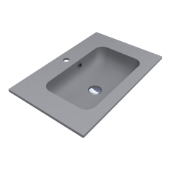 Умывальник DELLA 700 MIRASTONE GRAY Miraggio