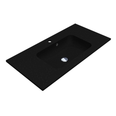 Умывальник DELLA 900 MIRASTONE BLACK SHINE Miraggio
