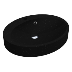 Умывальник DEVON MIRASTONE BLACK SHINE Miraggio
