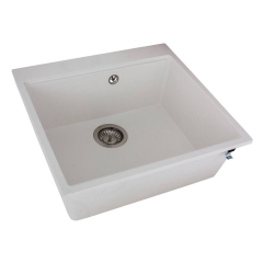 Кухонная мойка LAGOON 540 white Miraggio