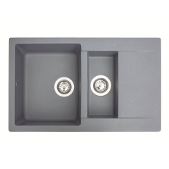 Кухонная мойка LAPAS gray Miraggio