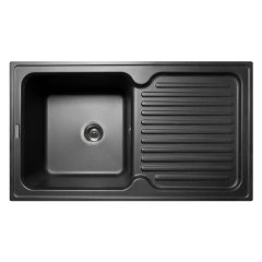 Кухонная мойка ORLEAN black shine Miraggio