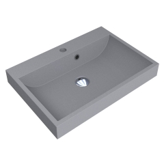 Умывальник VARNA 600 MIRASTONE GRAY Miraggio