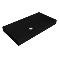 Умывальник VARNA 800 MIRASTONE BLACK SHINE Miraggio