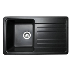 Кухонная мойка VERSAL black shine Miraggio