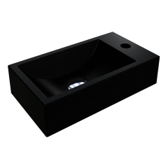 Умывальник FARO L MIRASTONE BLACK SHINE Miraggio